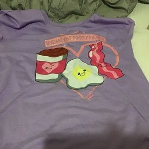Breakfast t-shirt size 16/18 children